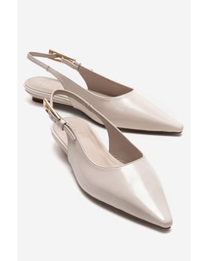 Jenna Slingback Pump met Puntige Neus