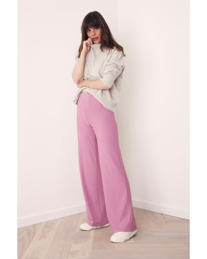 Corel Broek Lilly Wide Pants  Roze