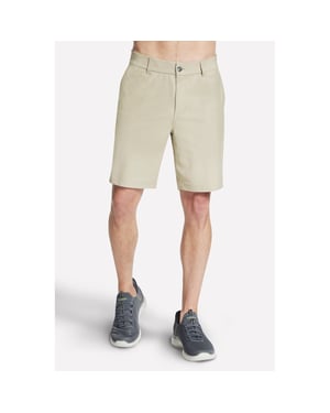 Skechers Premium Overal 9 Inch Korte Polyester Heren Natuurlijke Knie-Lange Shorts