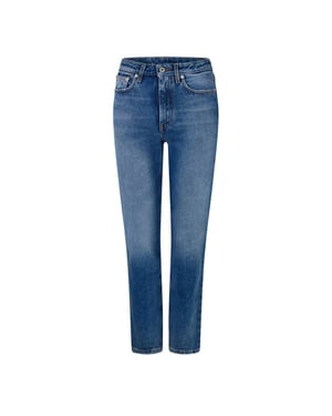 Vrouwen Heron Preston Vijf Pocket Design Slim Jeans in Vintage Blauw