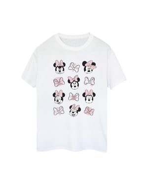 Disney Dames/Dames Minnie Mouse Meervoudig Katoenen Vriendje T-shirt (Wit)