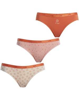 3-pack Stretch Katoenen Slips D4C17 voor Vrouwen