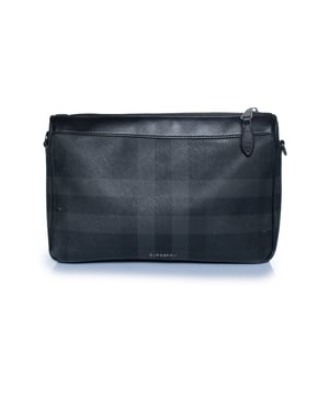 Burberry, Ruitprint rambler tas van canvas