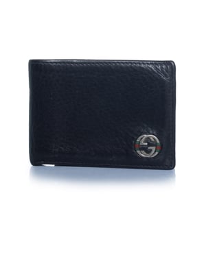 Gucci, zwarte leren portemonnee
