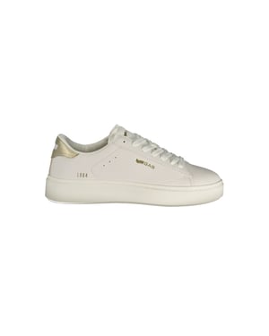 Gas Witte Polyurethaan Dames Sneakers