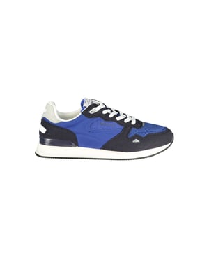 Gas Blauw Polyester Heren Sneakers