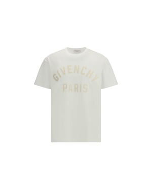 Givenchy Witte Katoenen T-Shirt