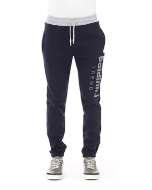 Baldinini Trend Blauwe Katoenen Broek