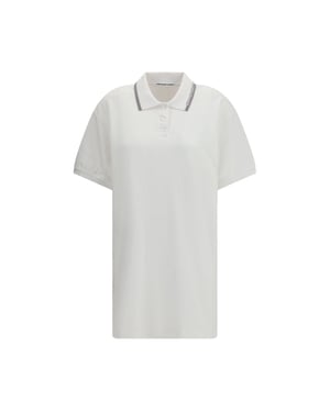 Alexander Wang Witte Katoenen Casual Jurk