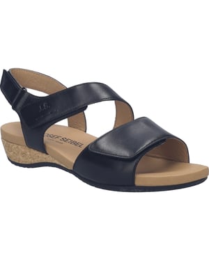 JOSEF SEIBEL Dames Sandaal Fleur 01 in zwart