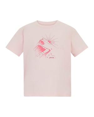 Regatta Kinderen/Kinderen Aria Sunrise T-Shirt (Roze waas)
