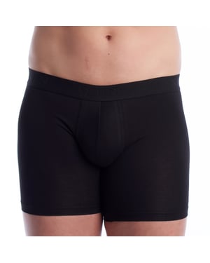 Heren Lange Boxer Shorts Bamboo Vezels Q503