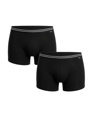 Verpakking van 2 Heren Elastische Katoenen Boxers D6578
