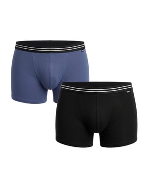 Verpakking van 2 Herenshorts van Elastisch Katoen D6578