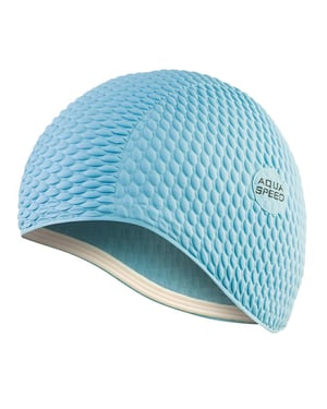 Dames Bombastic Zwemcap | Lang Haar Zachte Latex Comfortabele Pasvorm Cap