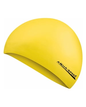 Unisex Volwassen Zachte Latex Zwemcap | Comfortabele Elastische Flexibele Cap