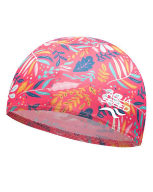 Baby Meisje & Jongens Patroon Stof Zwemcap | Flexibele Comfortabele Peuterpasvorm