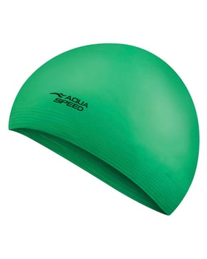 Unisex Volwassen Zachte Latex Zwemcap | Comfortabele Elastische Flexibele Cap