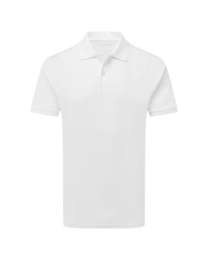 Asquith & Fox Heren Premium gemerceriseerd katoenen poloshirt (Wit)