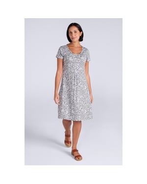 Mountain Warehouse Dames/Dames Flora Denim UV-beschermende Midi Dress (Licht Khaki)