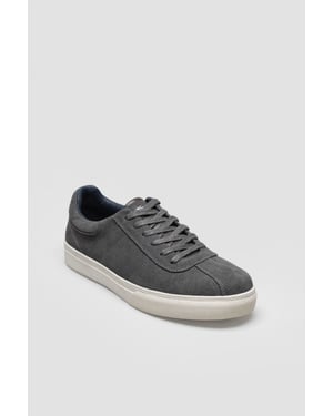 Ben Sherman Bentley II Suède Heren Grijze Sneakers
