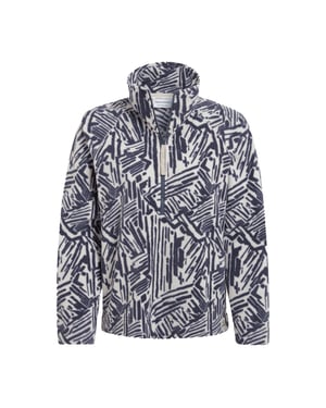 Craghoppers Dames/Dames Annjela Graphic Print Half Zip Fleece Top (Antraciet)