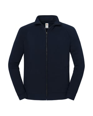 Fruit of the Loom Heren Iconic Premium Sweat Jacket (Deep Navy)