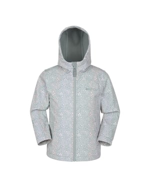 Mountain Warehouse Kinder/Kinder Exodus II Camouflage Waterafstotend Soft Shell Jasje (Licht Khaki)