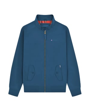 Lambretta Heren Target Waterafstotende Hoodie (Donkerblauw)