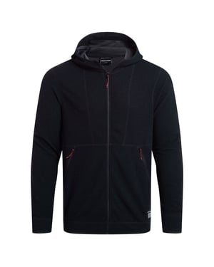 Craghoppers Heren Compresslite Capuchon Fleece Jacket (Zwart)