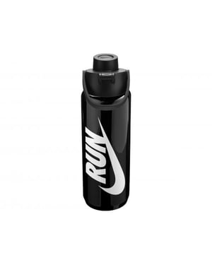 Nike TR Renew Recharge Chug Graphic 710ml Drinkfles (Zwart/Wit)