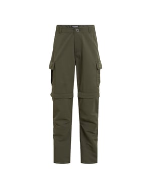 Craghoppers Kinderen Nosilife Convertible Wandeltroeken (Woud Groen)