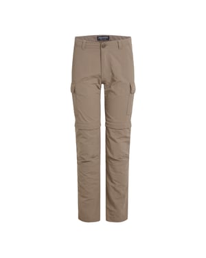 Craghoppers Kinder Nosilife Convertibele Wandeltroggen (Grind)