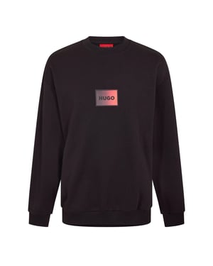 Men's Hugo Danotop 10266045 01 Polo Shirt in Black