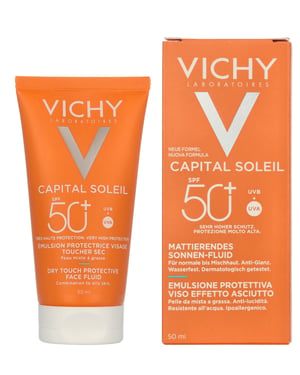 Vichy Ideal Soleil SPF50 Gezichtsemulsie Droge Aanraking 50 ml