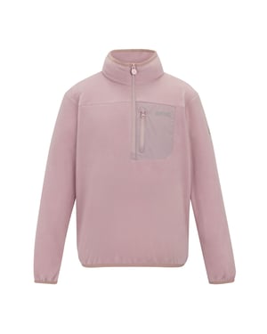 Regatta Kinder/Kids Frankie Half Zip Fleece Top (Lila poeder)