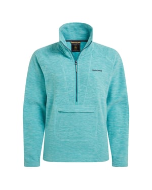 Craghoppers Dames/Dames Esk II Half Zip Fleece Top (Aqua geglazuurd)