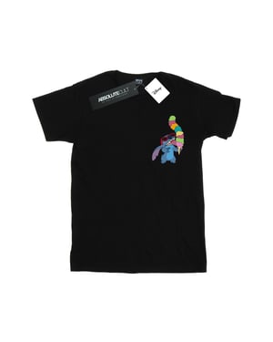 Disney Heren Lilo en Stitch ijs T-shirt (Zwart)