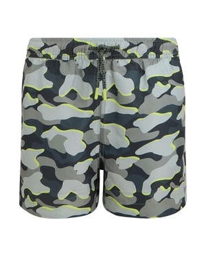 Regatta Skander Camo Zwemshort Kinderen/Kinderen (Donkere storm)