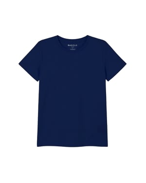 Crew-neck Premium T-shirt MARINEBLAUW