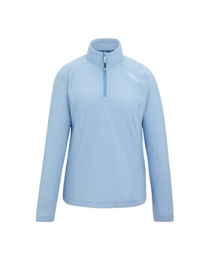 Regatta - Geweldige Outdoor Dames Montes Half Zip Fleece Top (Gewassen Denim)