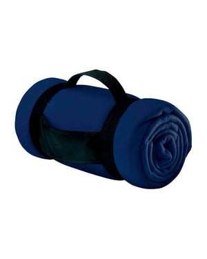 SOLS Stavenger Plaid Deken van Fleece (Franse marine)