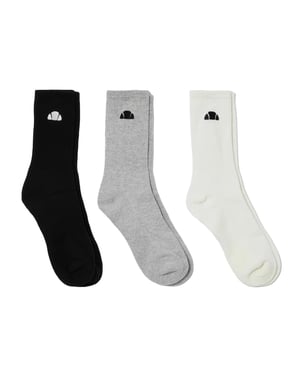 Ellesse Dames/Dames Sepino Crew Sokken (Set van 3) (Veelkleurig)