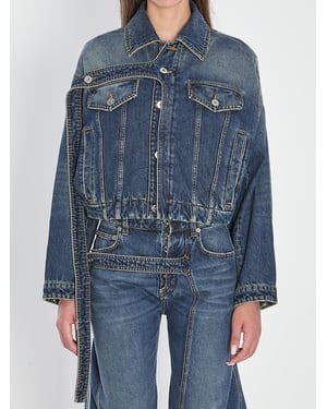 Denim strapjacke