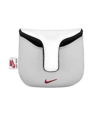 Nike Icon Putter Hoofdkap (Platina/Wit/Rood)