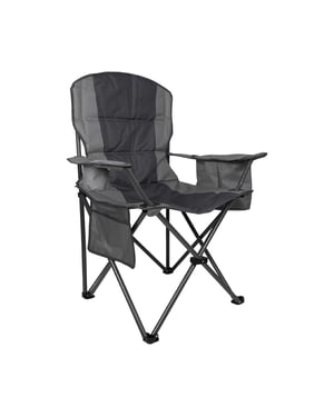 Mountain Warehouse Deluxe King Campingstoel (Grijs/Grijs)