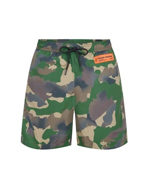 Zwembroek met camouflagelogo
