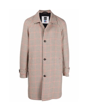 BOSS x Russell Athletic Dejam Houndstooth Jas