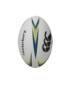 Canterbury Mentre Rugbybal (Wit/Kalk)