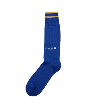 Sokken met logo-intarsia